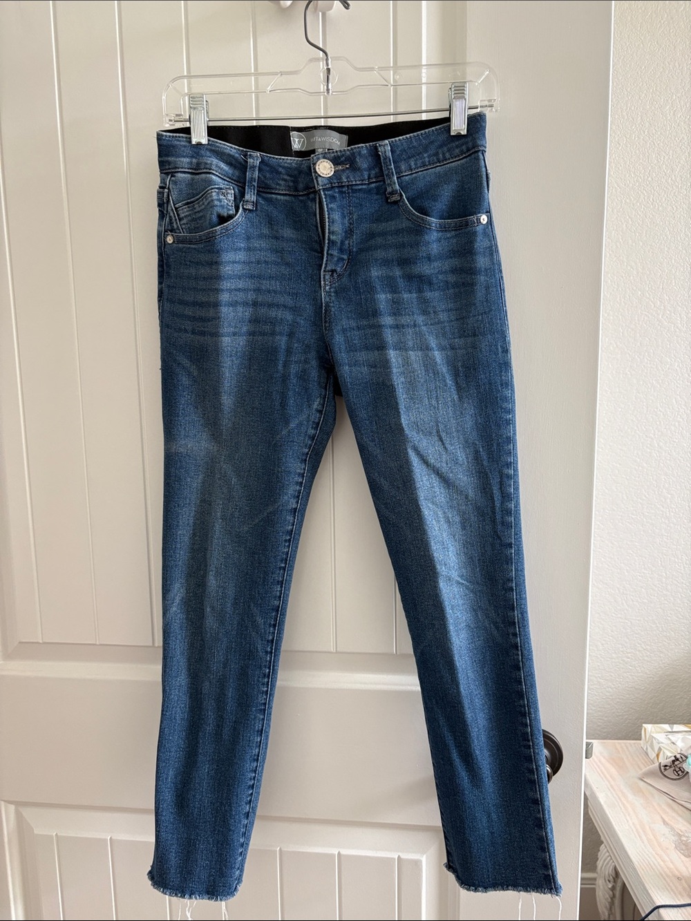Wit&wisdom cropped jeans size 0P
